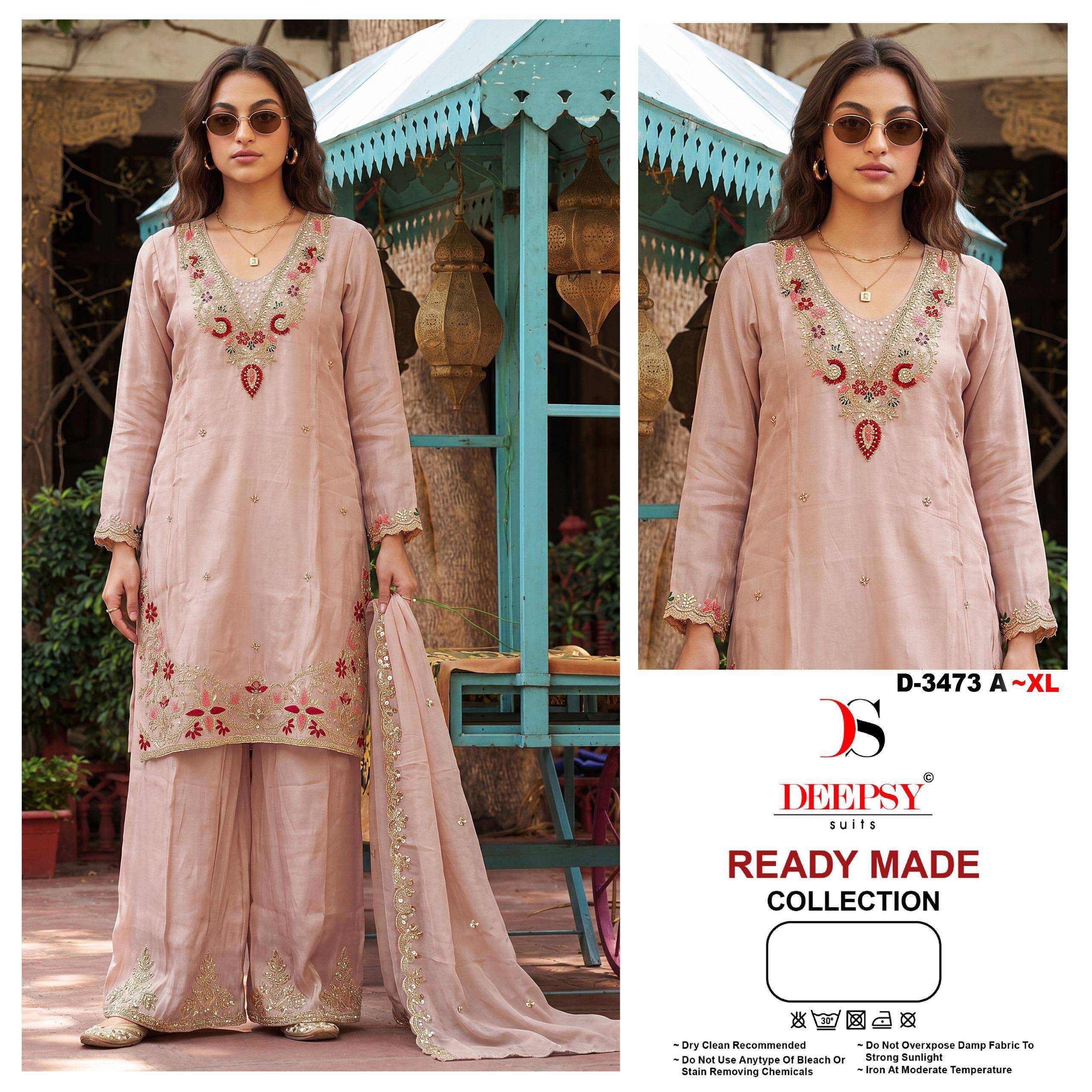 D-3473 SERIES BY DEEPSY SUITS Pakistani Suits Colorful Ethnic Wear Pure Viscouse Readymade Dresses At Wholesale